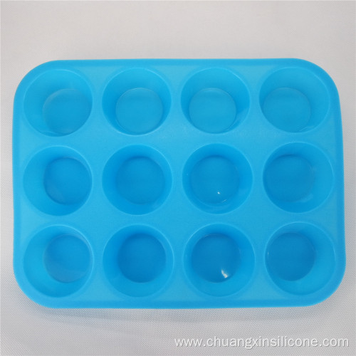 Silicone Bakeware - 12 Cup Muffin Pan